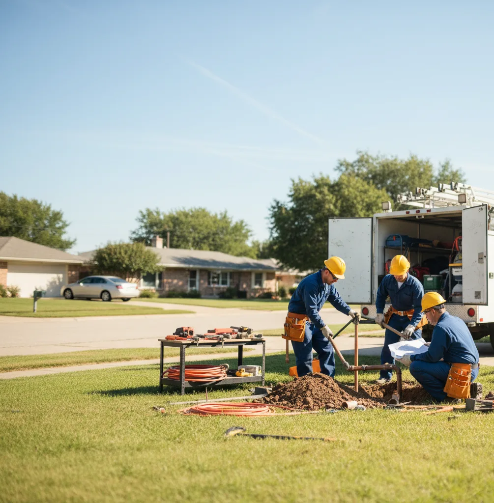 Sewer Line Repair in Brooklyn, MS